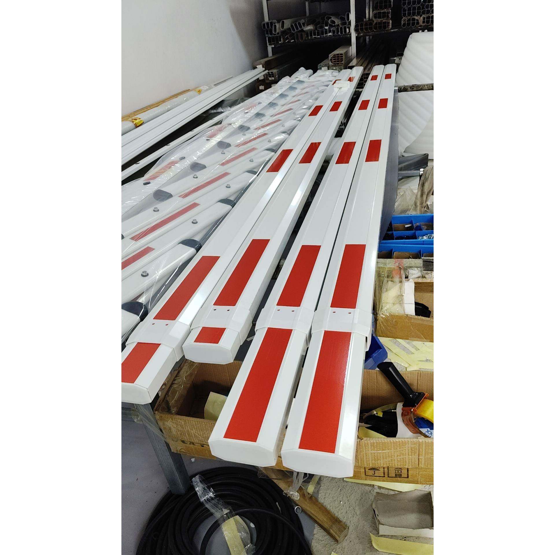 道闸栏杆八角道闸杆栅栏停车场道闸升降起落直杆小区门岗挡车拦杆