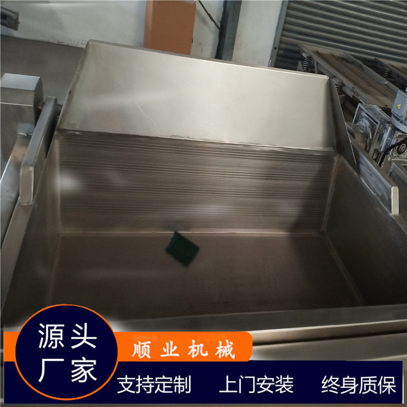 休闲食品油炸设备肉制品丸子油炸机全自动锅巴油炸机