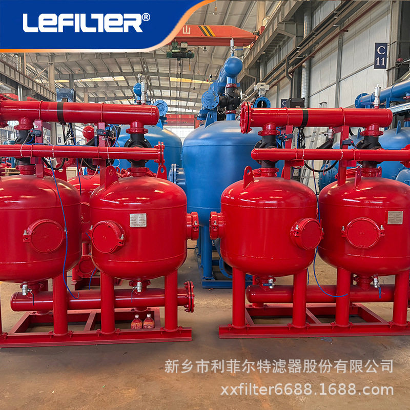 石英砂过滤器工业循环水井水污水悬浮物泥沙过滤水处理设备除铁