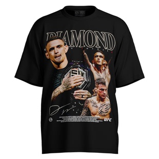 MUC钻石普瓦里尔T恤印花美式高街重磅短袖训练复古纯棉背心