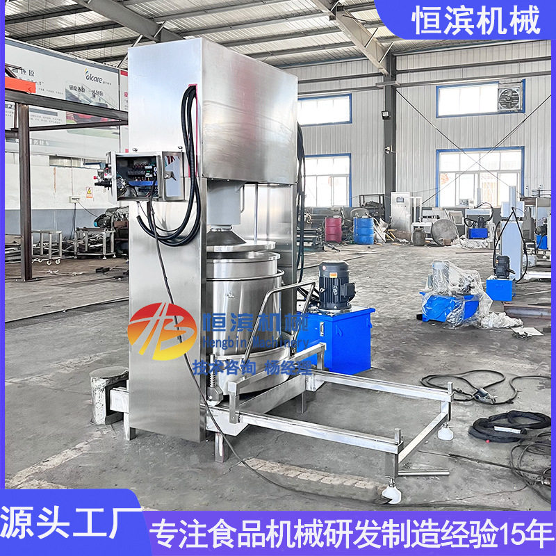 原产地海南椰子油初榨椰蓉压榨机全自动冷榨椰肉椰汁压滤机