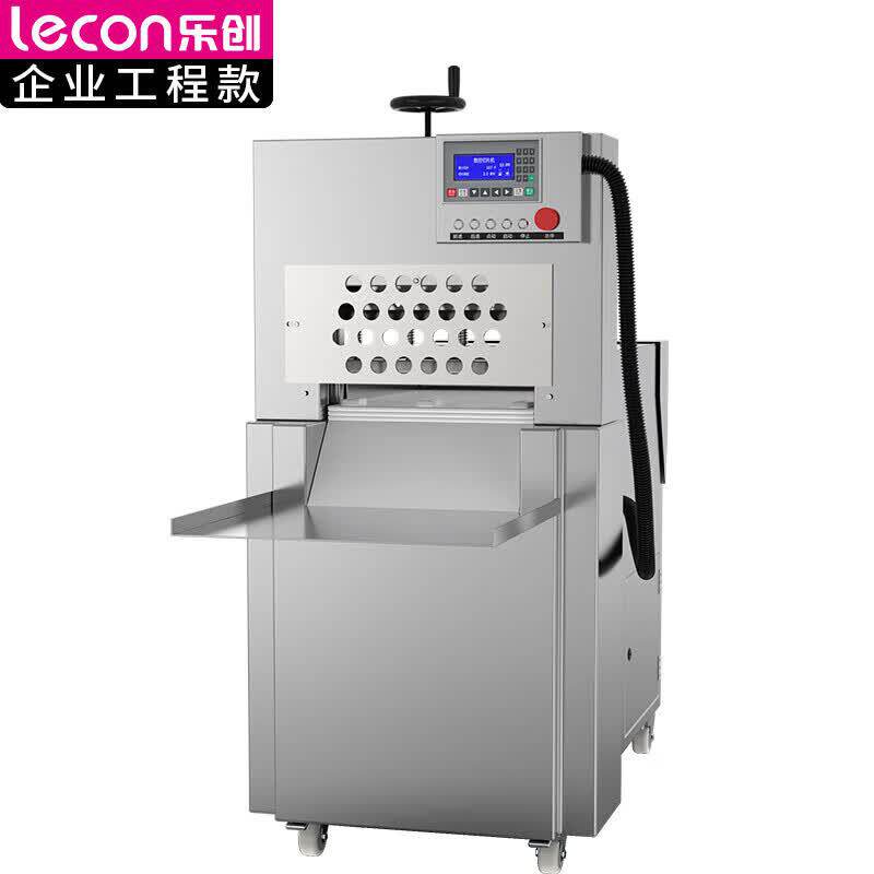 lecon/乐创全自动商用数控切片机羊肉卷肥牛卷刨片机牛肉切片机