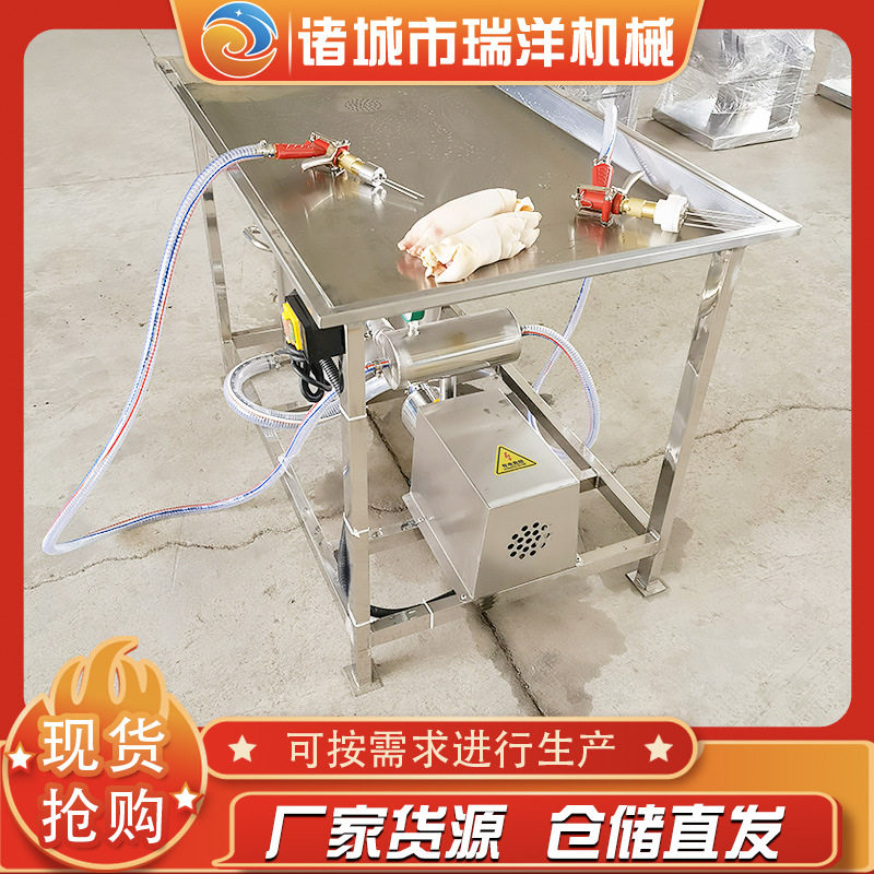 台式猪蹄注射盐水机手动注射机2/4/8针实验室注入设备香肠