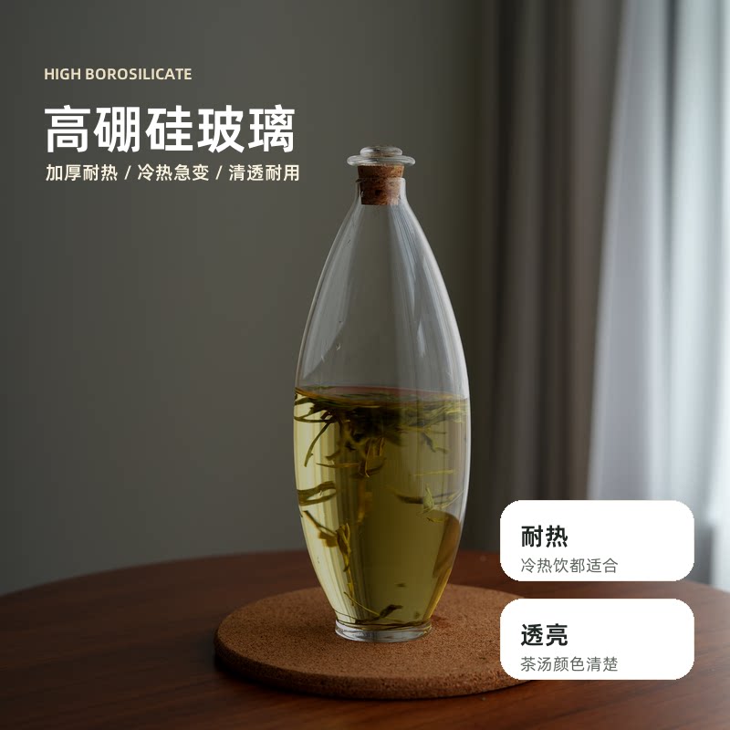 高硼硅玻璃耐冷耐热冷泡壶冷萃杯图片