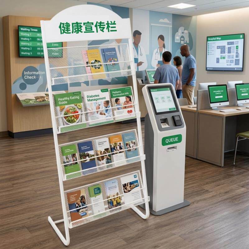 报刊架杂志架书架宣传资料架宣传展示架彩页架收纳架健康宣传栏