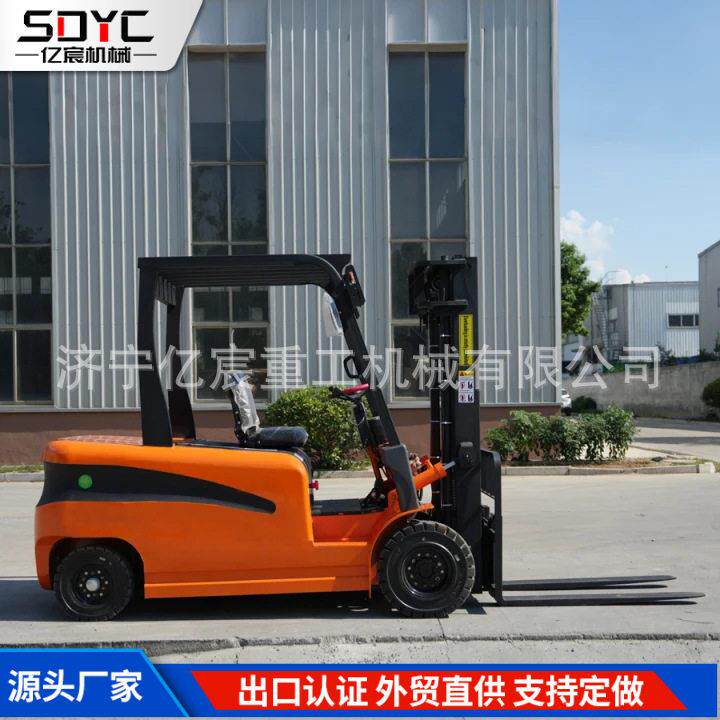新能源电动叉车2吨3吨小型液压升降电动堆垛叉车快速充电电动叉车