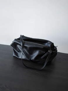 包包男女式2025新款托特包通勤手提大容量可调节软皮斜挎包单肩包