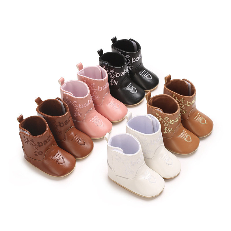 baby shoes 冬款婴儿鞋复古休闲0-1岁男女宝宝休闲棉鞋