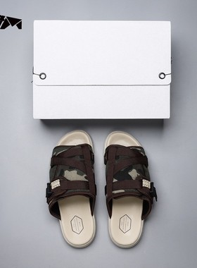 2024新款CHRISTO  VISVIM男士拖鞋夏季外穿时尚男潮网红休闲凉鞋