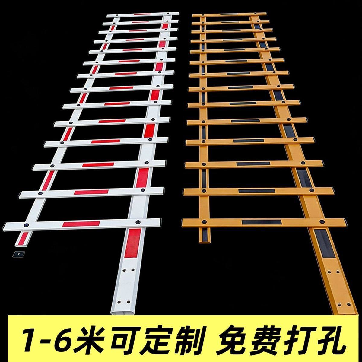 国标加厚铝合金栅栏停车场栏杆自动起落升降小区道闸栅栏杆门禁