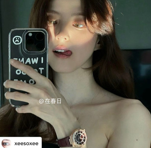 韩国ins明星韩素希同款手机壳