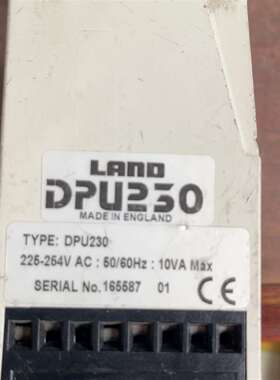 {议价}英国原装 LAND DPU230 高温控制模块，拆机