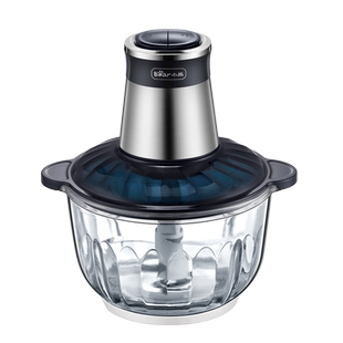 小熊切碎机绞肉机 原装玻璃杯碗配件 2.5升适用于QSJ-C04B1不含垫