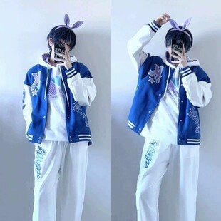 陆景和cos同款100%纯棉t恤男女上衣服未定事件簿甜宠萌心左然蔷薇