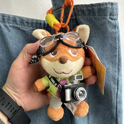 狐尼克挂件毛绒包包挂件