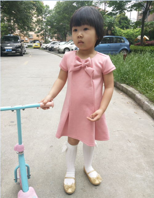 Robe enfant en mélange - Ref 2045363 Image 3