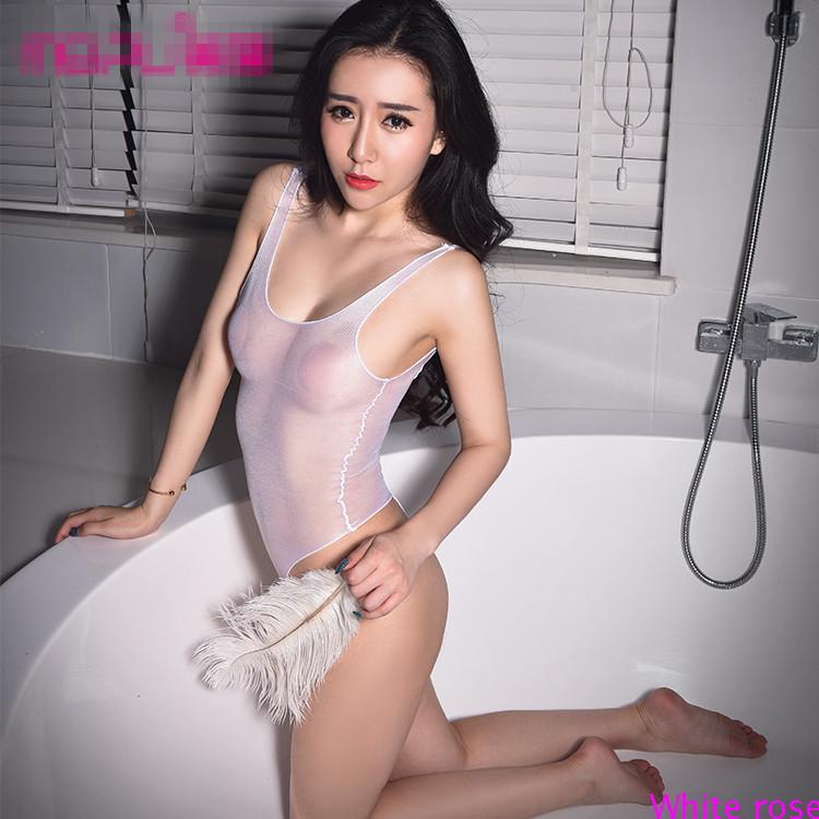 包邮3D超薄丝袜连体衣清香气味丝袜泳衣珠光丝袜背心日式连体丝袜