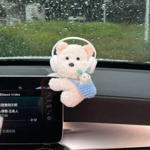 新款汽车摆件卡通可爱车