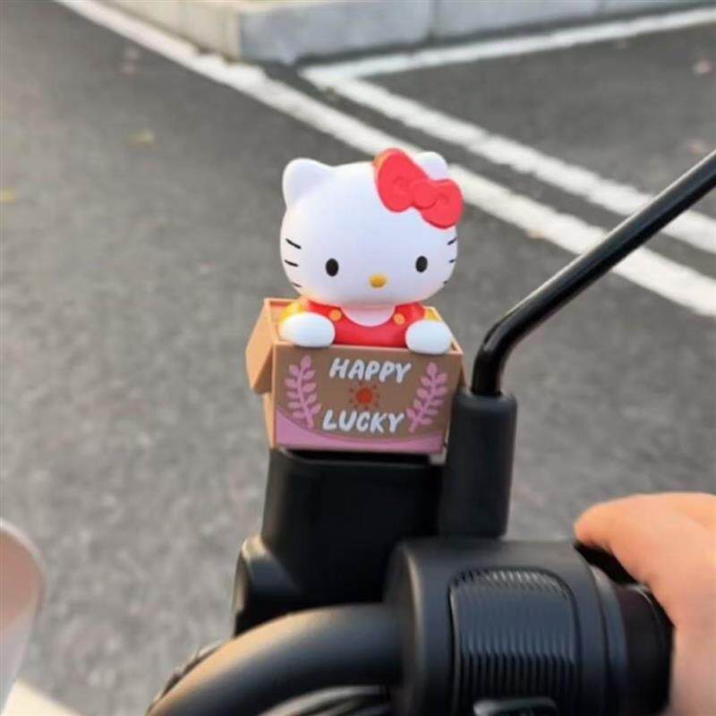 hellokitty电动车摆件会