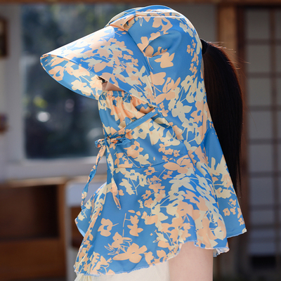 新款全面防晒帽女夏季遮阳帽