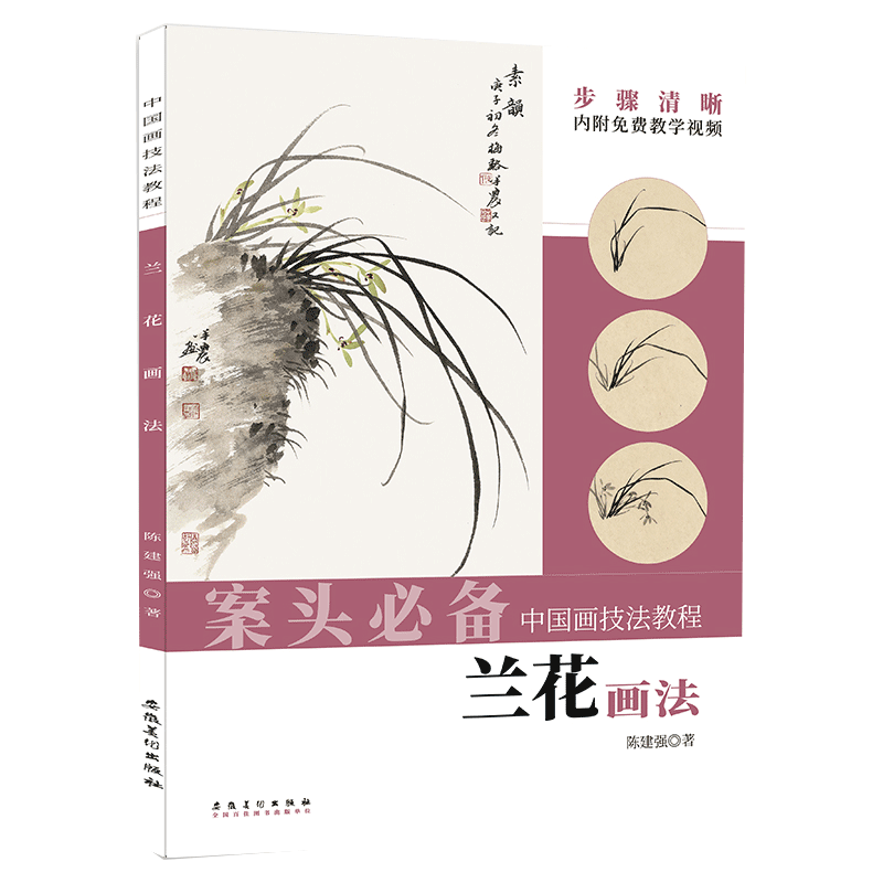 中国画技法教程兰花画法国画入门