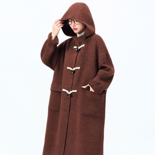 新款 双面呢外套通勤休闲风2025秋冬季 女士长款 ZF689 CC家CC