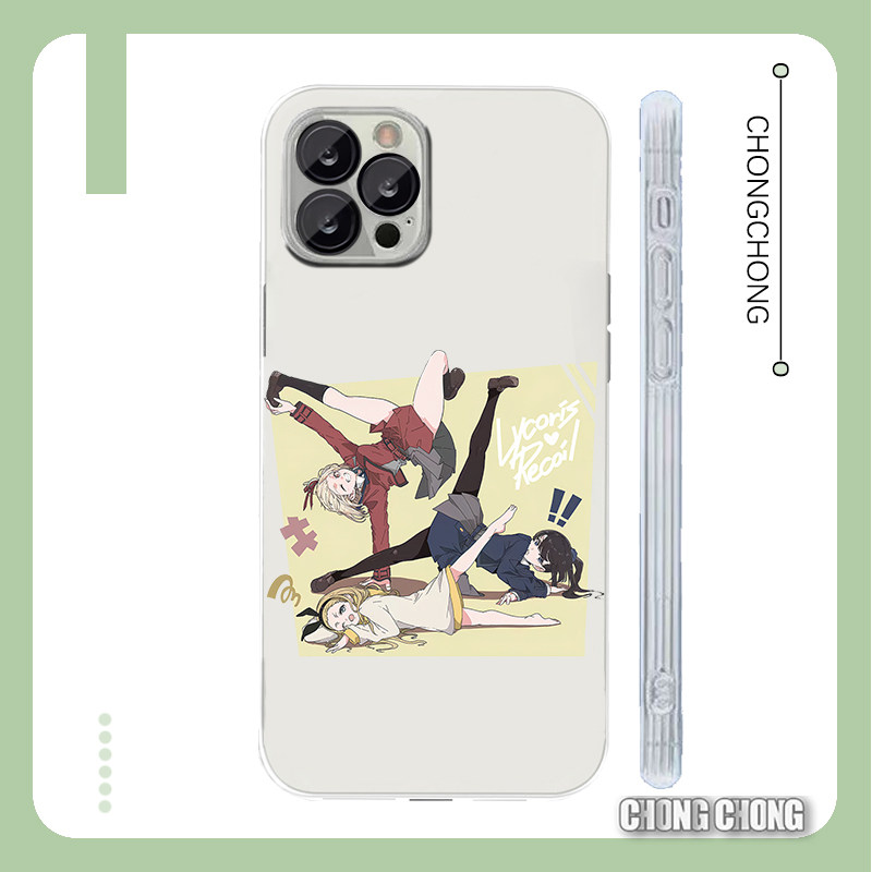 Lycoris Recoil莉可丽丝动漫老婆透明硅胶软壳防摔手机壳适用苹果17promax保护壳iPhone16p小米17P荣耀gtx300