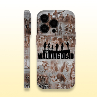 高分美剧行尸走肉手机壳小众瑞克尼根潮菲林亮面硬壳适用苹果15红米k70荣耀90华为MATE60PRO防摔IQOONEO8软壳