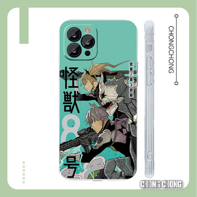 怪兽8号Kaiju密着第3部队日漫动画适用iPhone15手机壳苹果13透明x软壳12pro硅胶全包小米14米k50荣耀50pura70