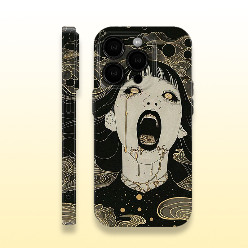 克系少女创意小众ins菲林手机壳亮面适用苹果16prom红米k80华为MATE70硬壳VIVOX200苹果15软壳OPPOFINDX8防摔