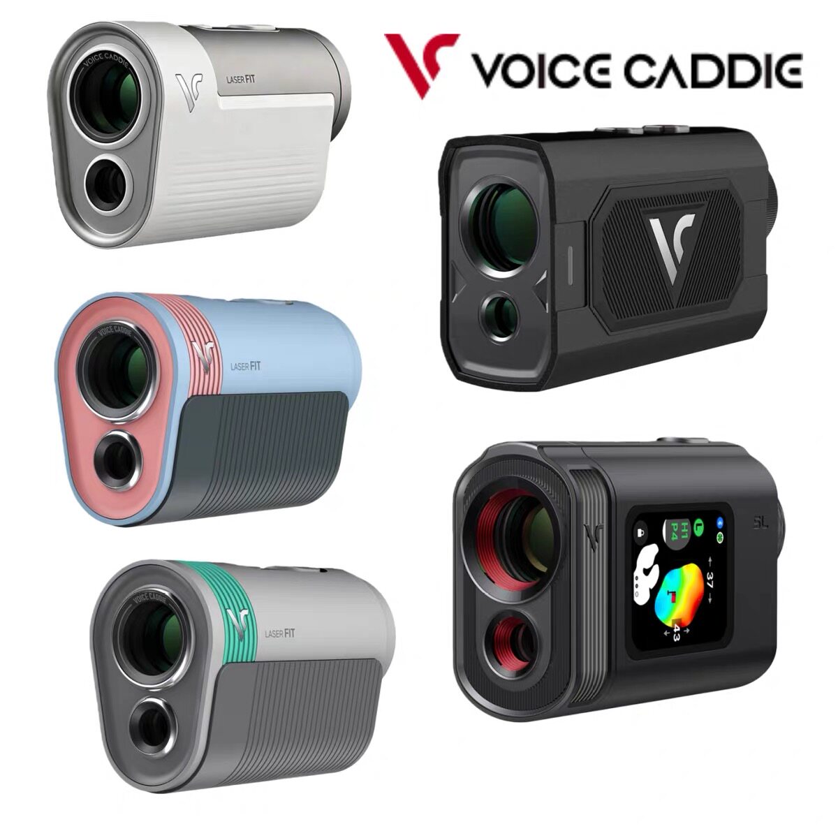 voice caddie高尔夫测距仪电子球童GPS球场mini防水激光坡度测量