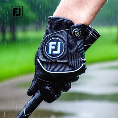 FootJoy 新款FJ RainGrip高尔夫防雨手套 雨天透气手套新款