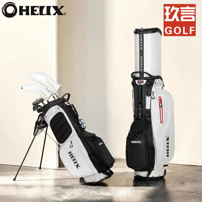 HELIX包男新款克斯HELIX GOLF超轻轻便耐磨旅行两用带轮支架包