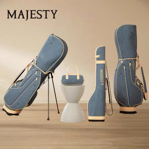 MAJESTY玛嘉斯蒂高尔夫球包男女士支架包手提包枪包牛仔蓝26新款