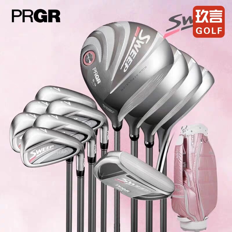 PRGR高尔夫球杆 女士套杆新款 Sweep M-16初中级远距离高容错套装