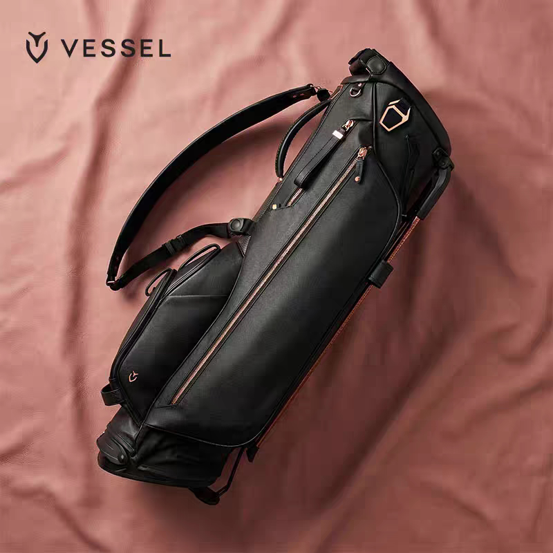 VESSEL2026高尔夫球包7.5寸支架包碳纤维golfbag男女3KG单双肩带