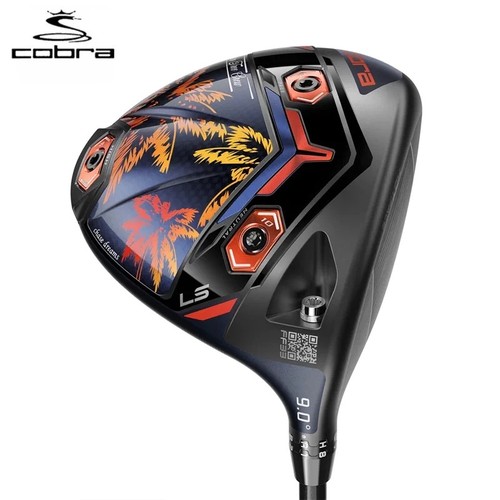 25新款Cobra蛇王高尔夫球杆暗控系列棕榈树联名限量款一号木