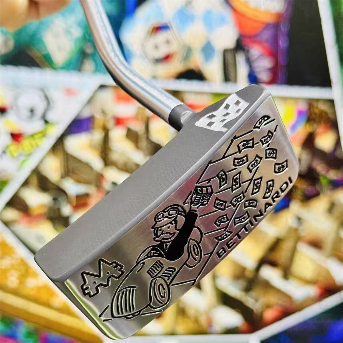 BETTINARDI贝特纳蒂推杆高尔夫球杆QB6大富翁赛车限量直条加宽