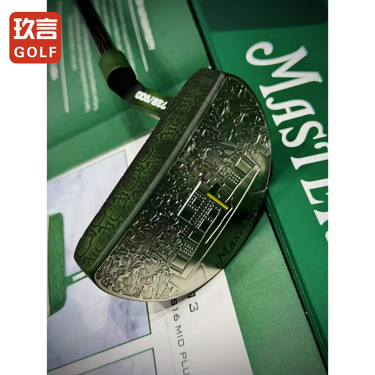 全新BETTINARDI贝特纳蒂推杆高尔夫球杆奥古斯塔大师赛绿限量版