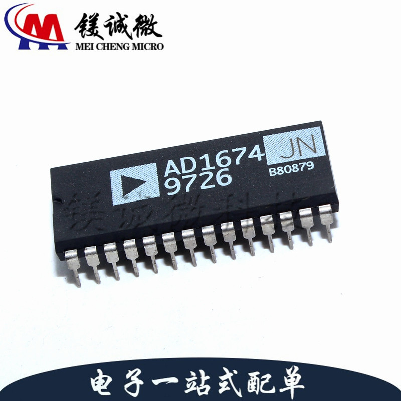 原装正品 AD1674JNZ 丝印AD1674 DIP-28封装 模数转换芯片