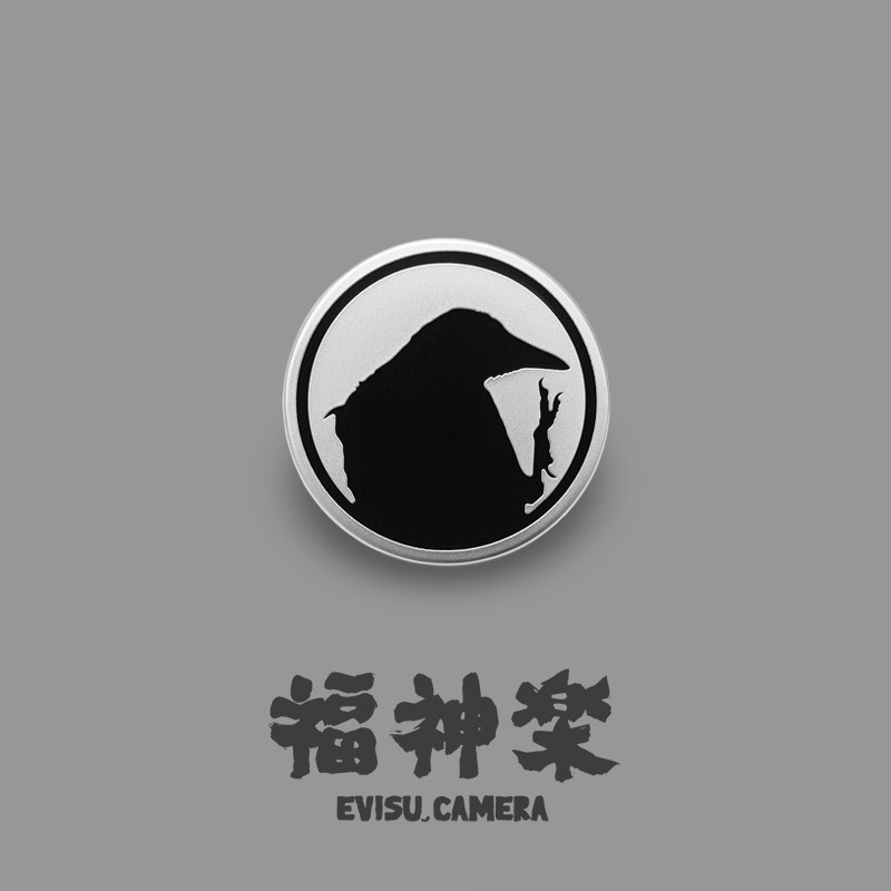 【福神楽】日本摄影师鸦RAVENS胸针徽章 仿珐琅 深濑昌久#绝版#