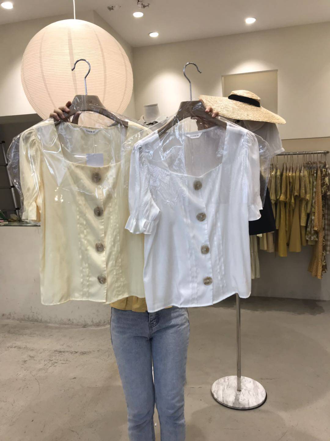 春夏新款纽扣上衣 不退不换|ruв категории Женская одежда, кружева свитер/шифон рубашка - от Buy2taobao.com для оказания профессиональной услуги покупки агента Taobao