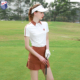 短袖 夏ZG 女运动套装 衣服女球服装 白上衣T恤网球裙女 6高尔夫女装