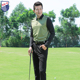 球服装 黑色长裤 男士 T恤翻领上衣休闲裤 运动长袖 春秋ZG6高尔夫男装