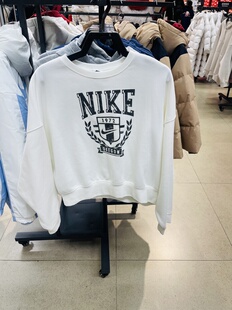 133 卫衣FZ4722 耐克正品 大童休闲运动加绒短款