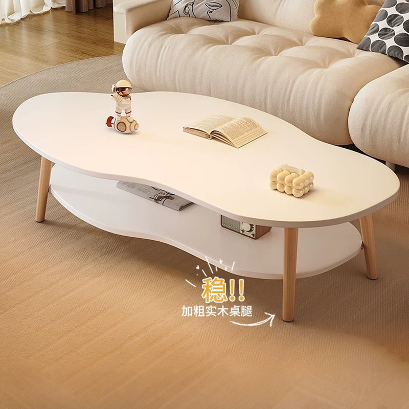 小户型现代茶几客厅家用云朵桌图片
