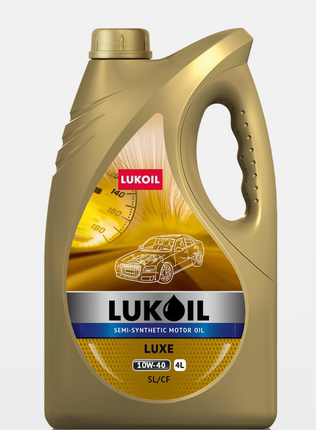 卢克伊尔（Lukoil）原装进口 路喜亚 汽机油半合成10w-40 4L