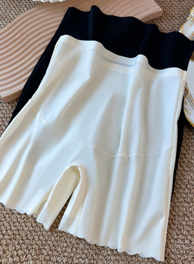 孕妇打底裤安全裤二合一免穿内裤高腰无痕女 怀孕期专用防走光