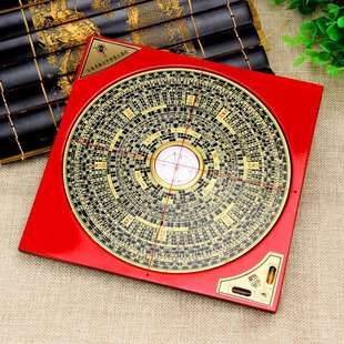 罗盘摆件 通胜堂罗盘 铜电木罗盘仪综合盘