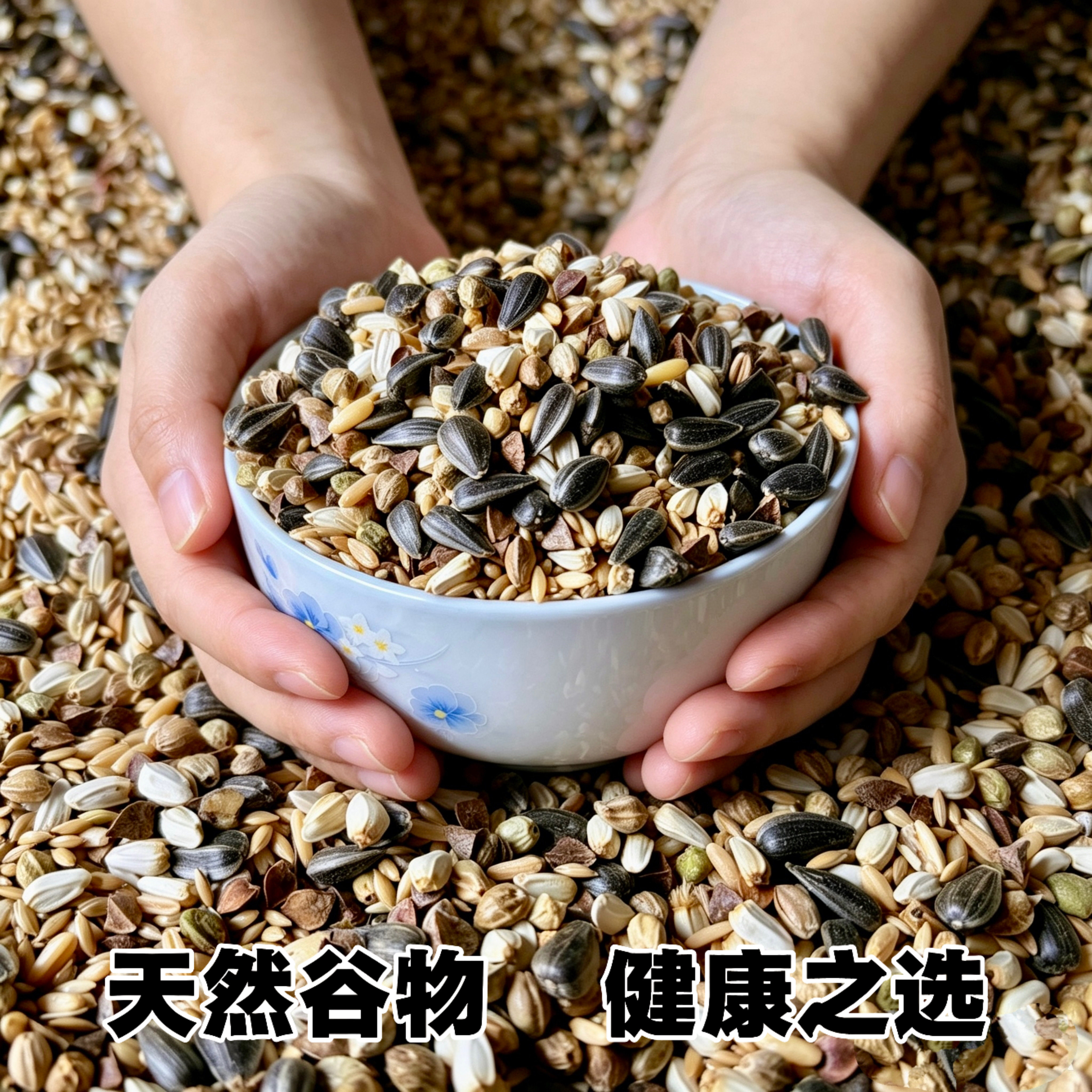 鹦鹉饲料混合种子鸟粮六合一营养均衡小太阳和尚断奶学吃可用新粮